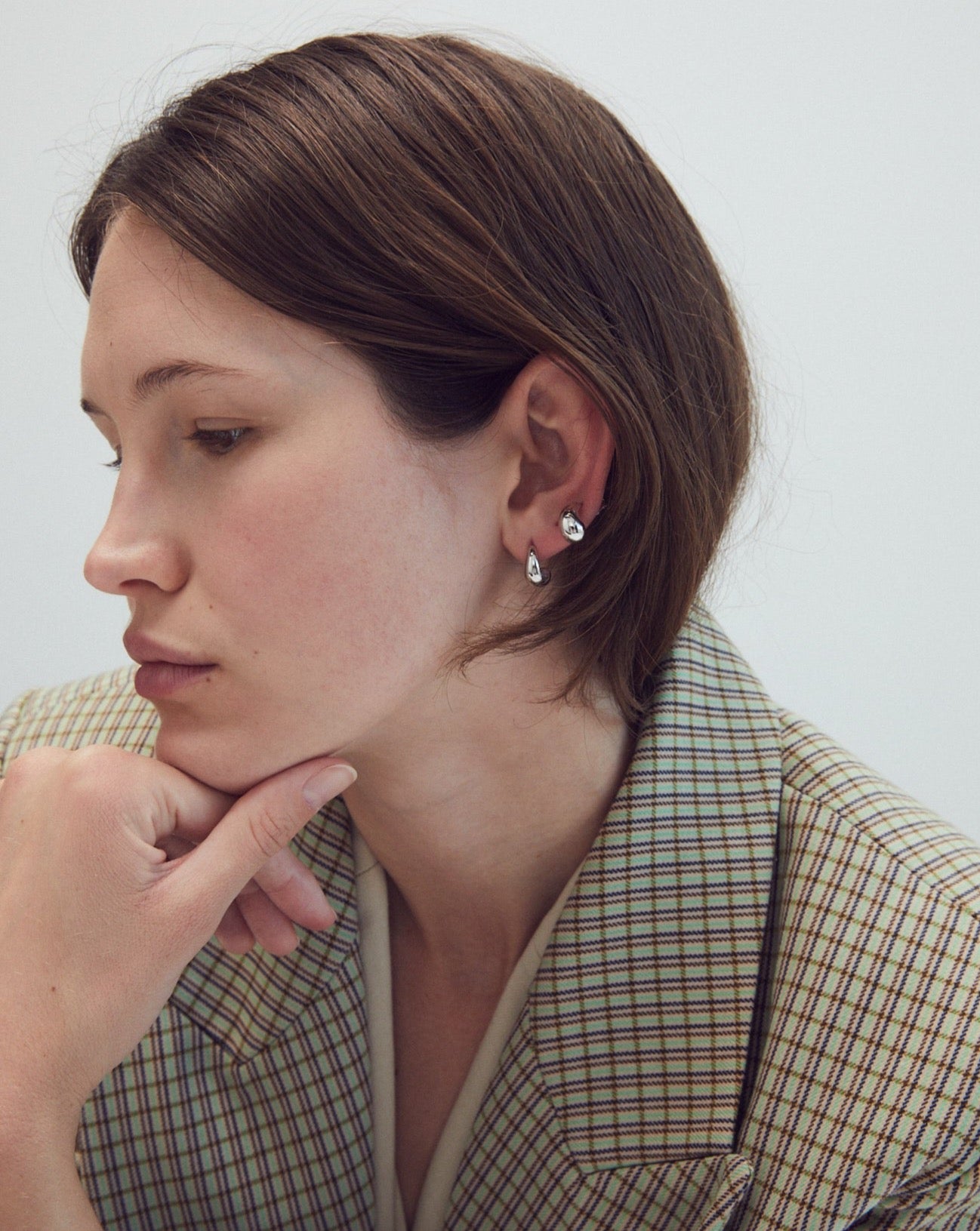 Mia Earrings Silver