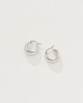 Baby Coralia Hoops Silver