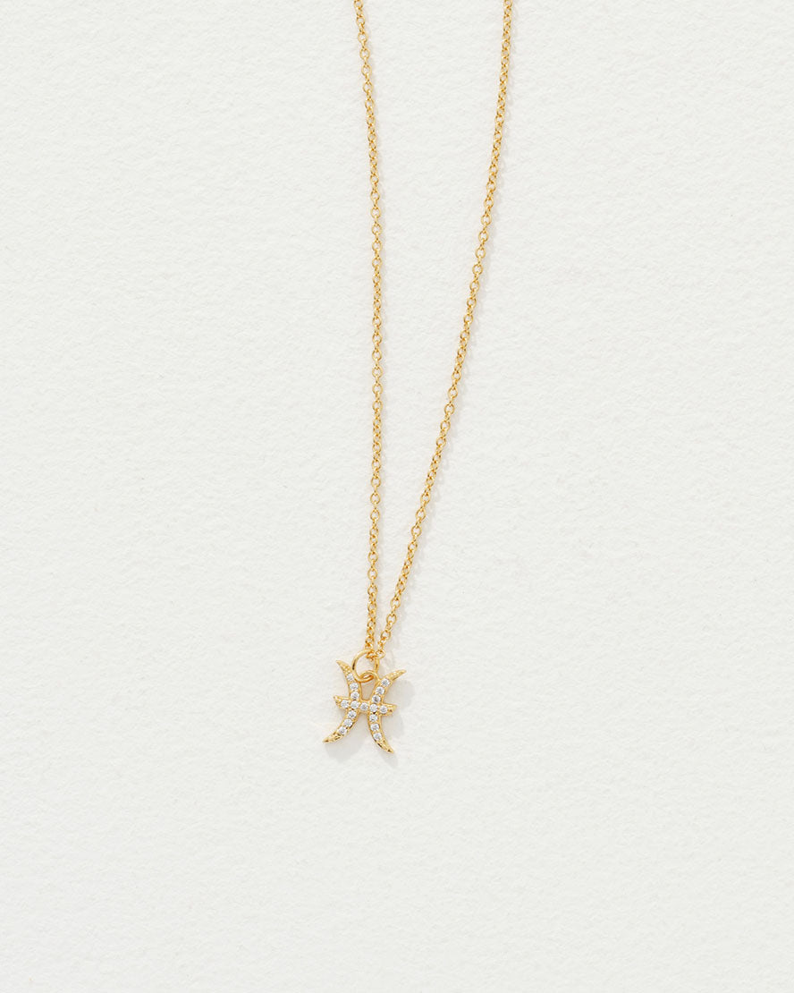 Celestial Necklace Pisces