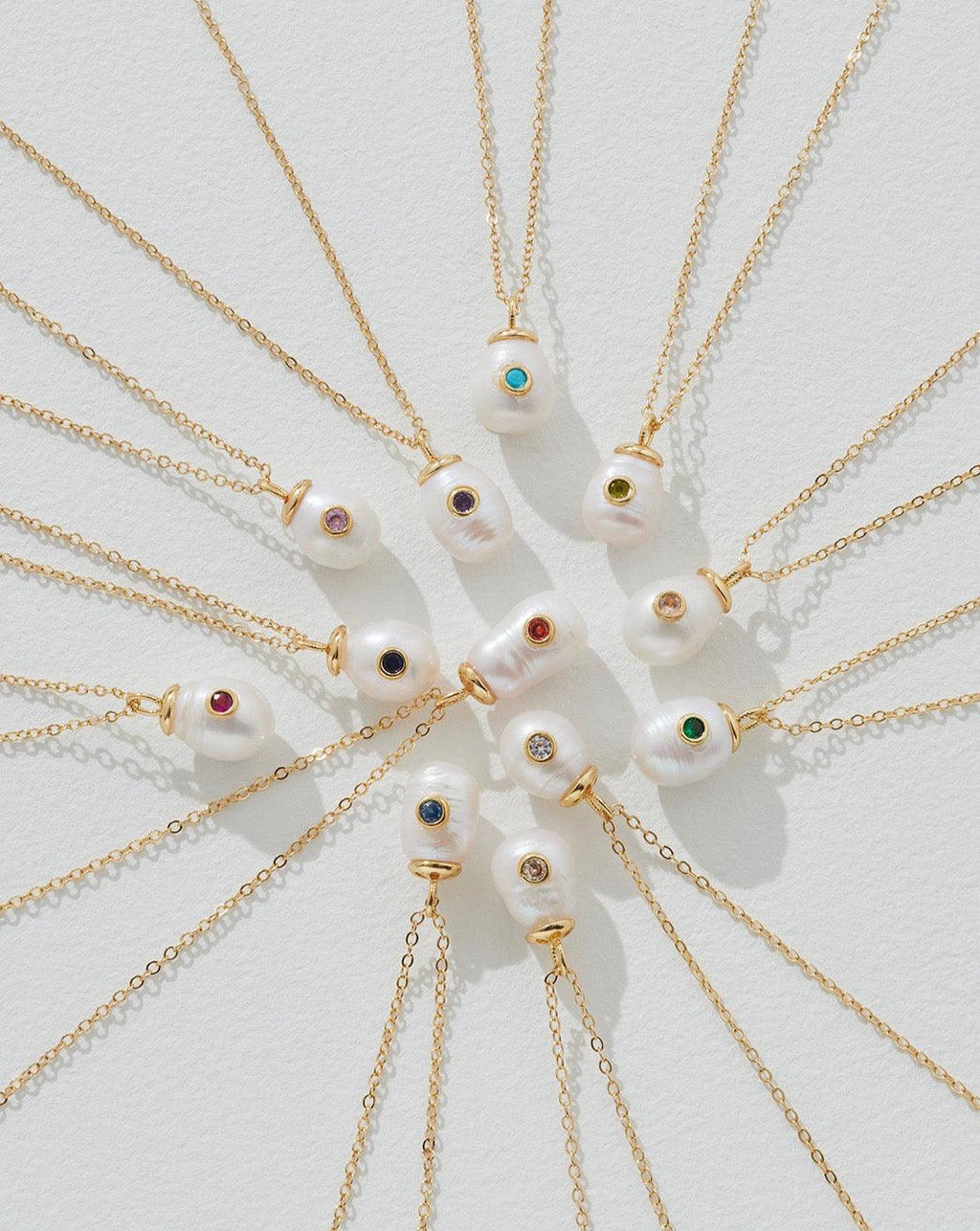 Birthstone Pearl Pendant December