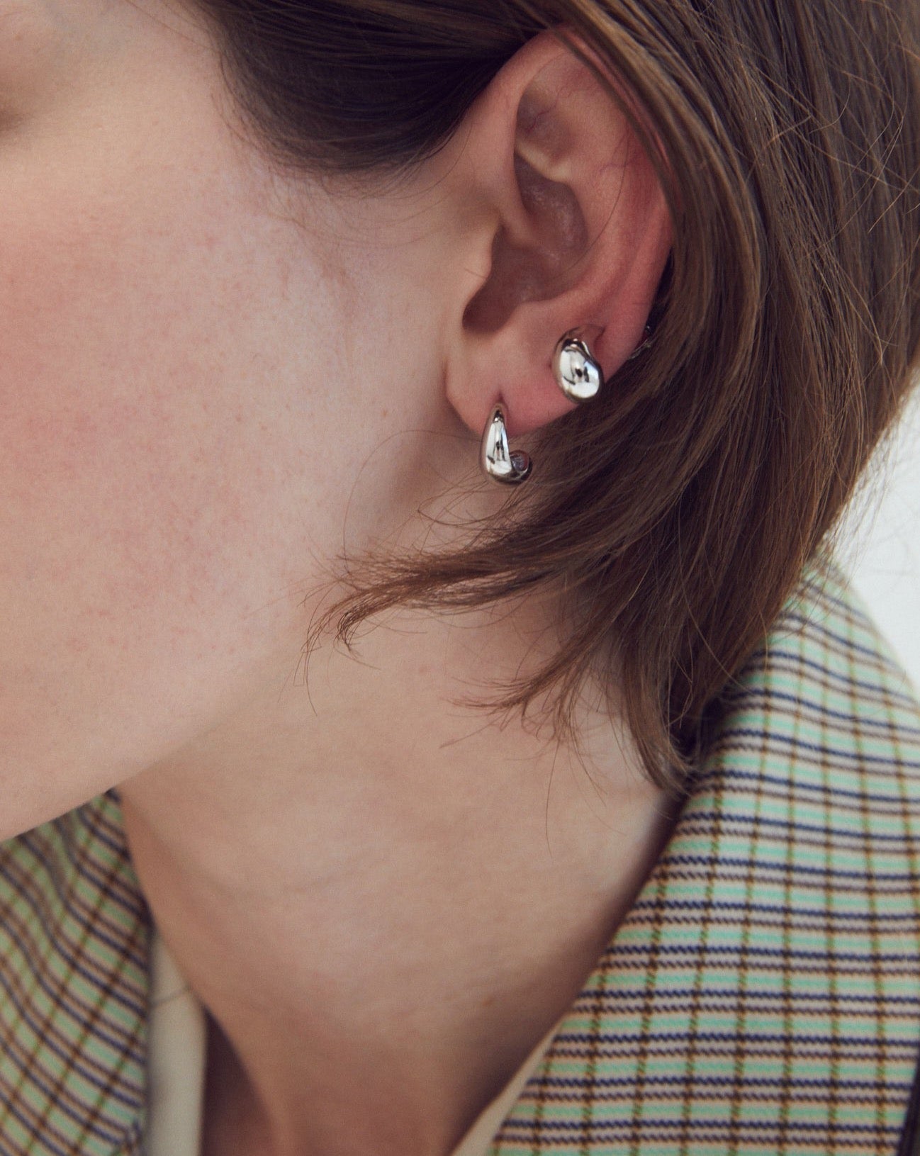 Mia Earrings Silver