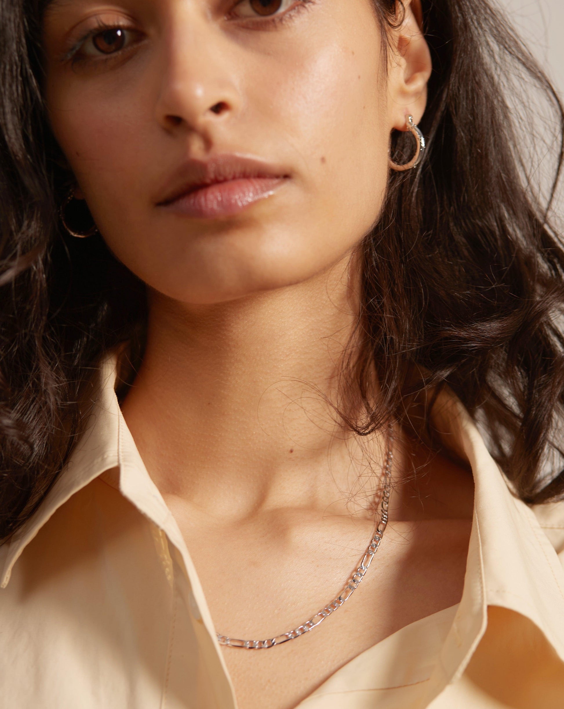 Top That! Hoops in Silver - Reliquia Jewellery