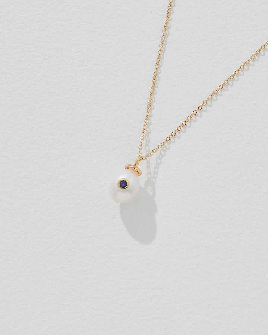 Birthstone Pearl Pendant September