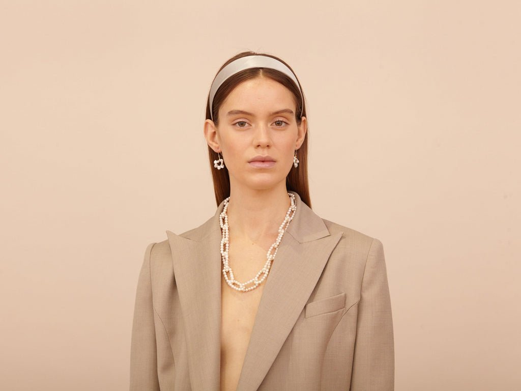 Nina Headband Cream - Reliquia Jewellery