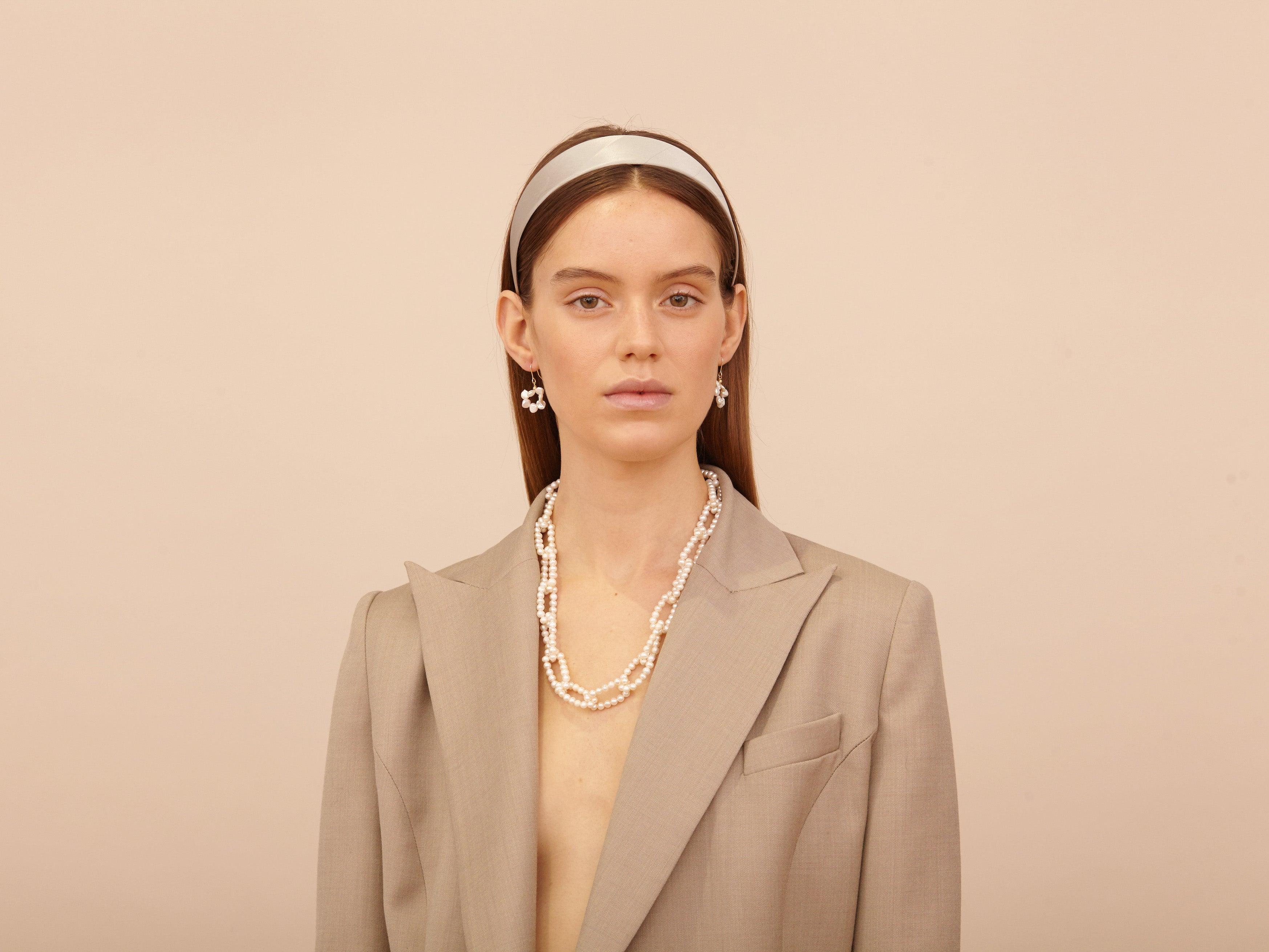 Nina Headband Cream - Reliquia Jewellery