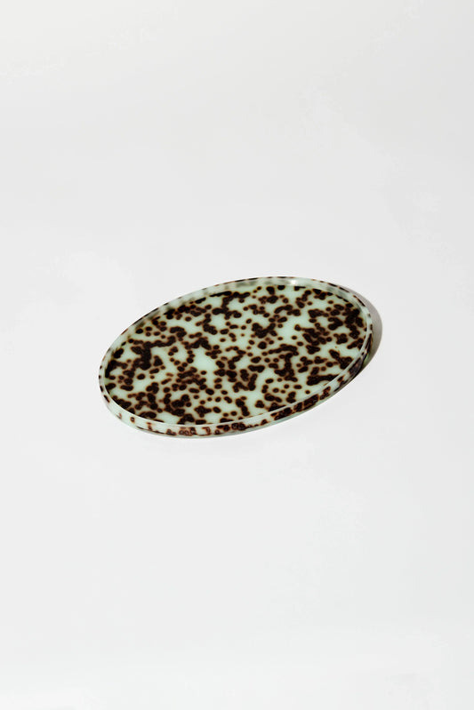 Oval Tray Turquoise Spot - Reliquia Jewellery