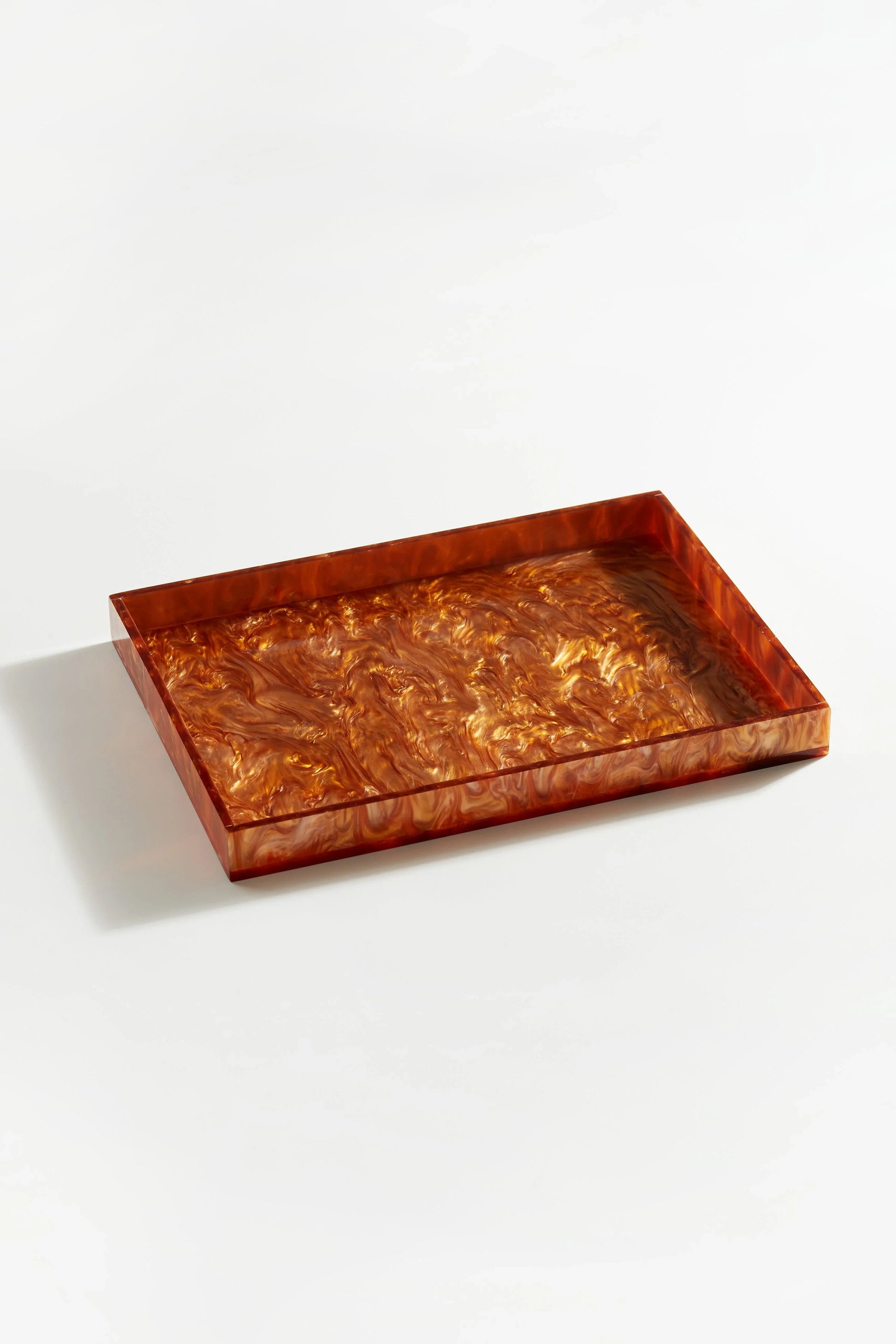 Rectangle Tray in Caramel - Reliquia Jewellery