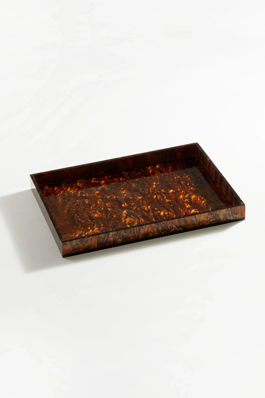 Rectangle Tray in Chocolate - Reliquia Jewellery