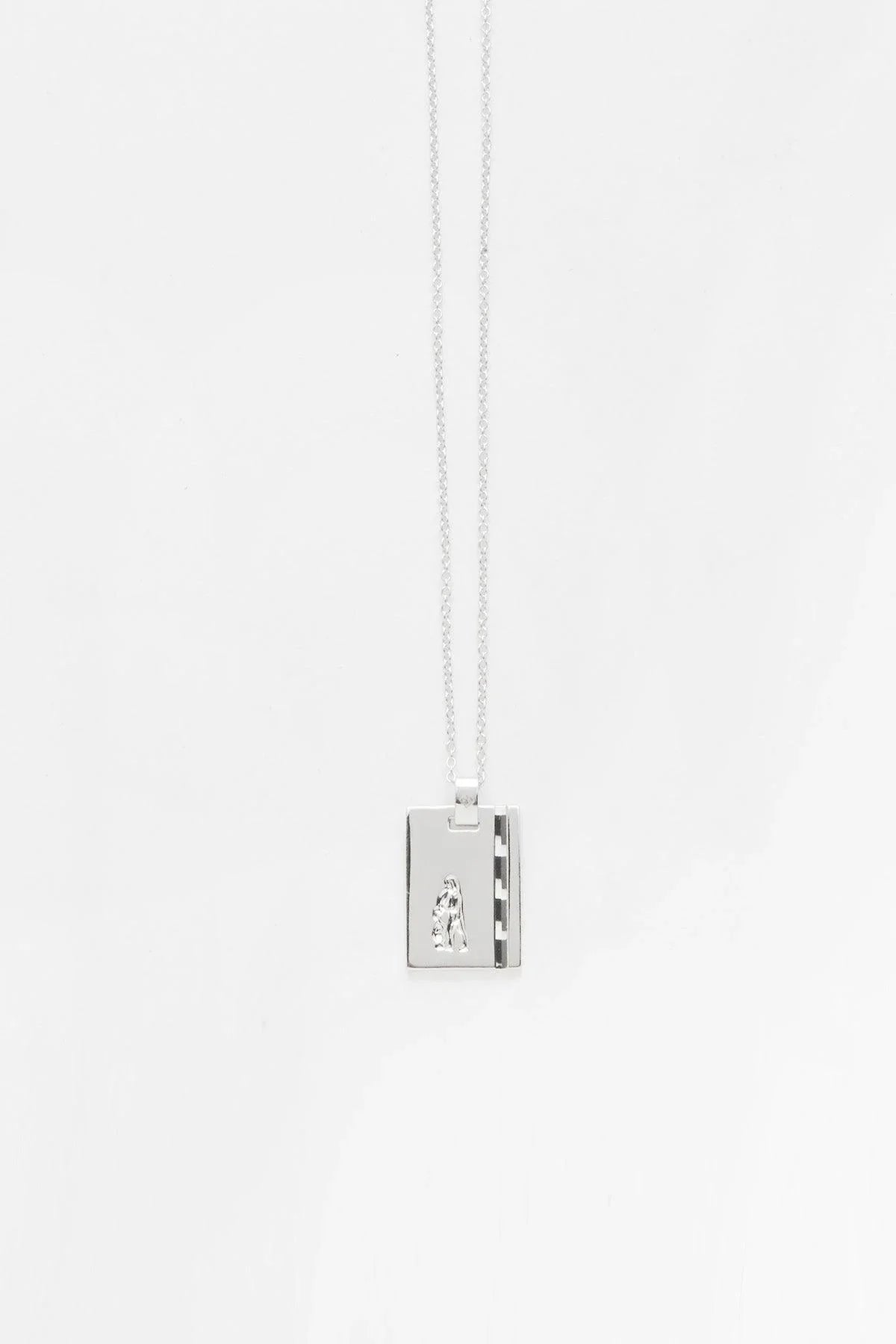 Silver Star Sign Necklace Aquarius - Reliquia Jewellery