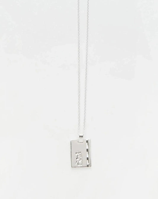 Silver Star Sign Necklace Gemini - Reliquia Jewellery