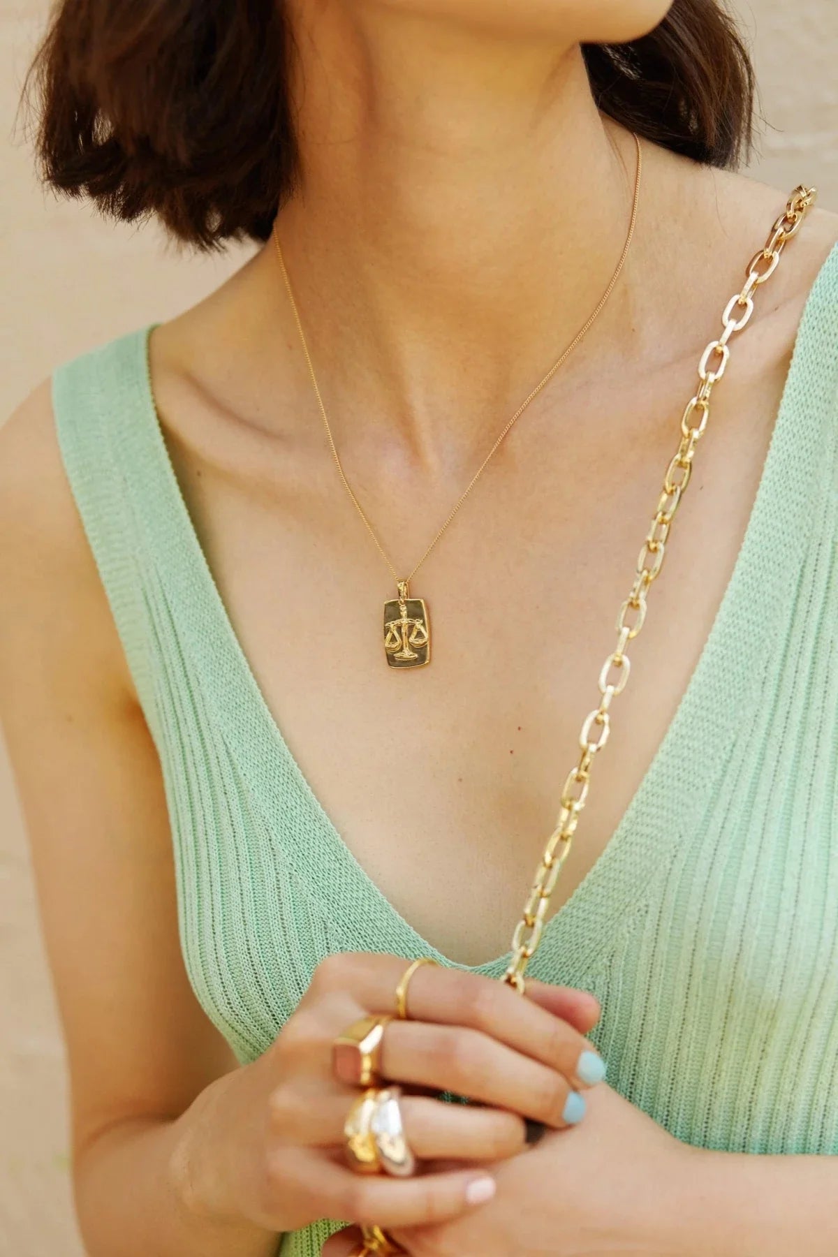 Zodiac Necklace Libra - Reliquia Jewellery