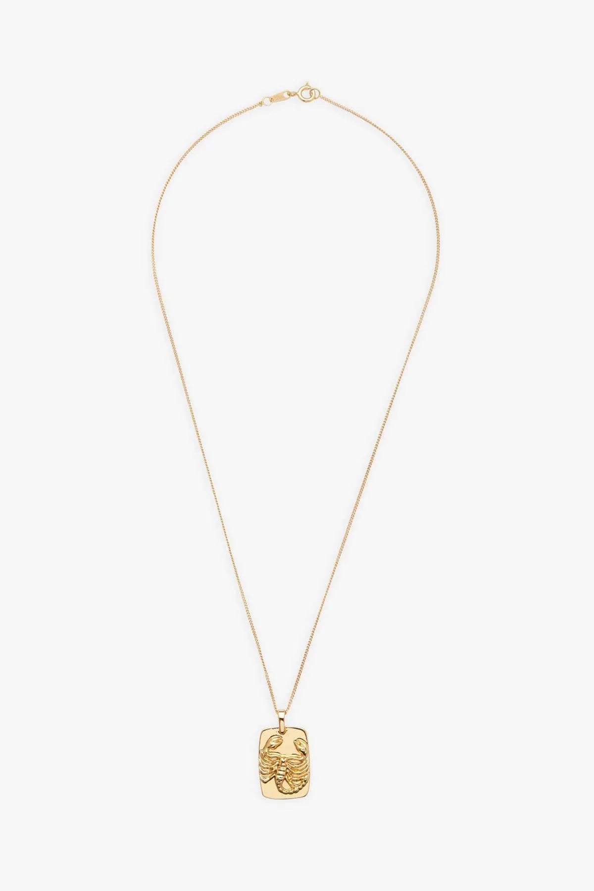 Zodiac Necklace Scorpio - Reliquia Jewellery