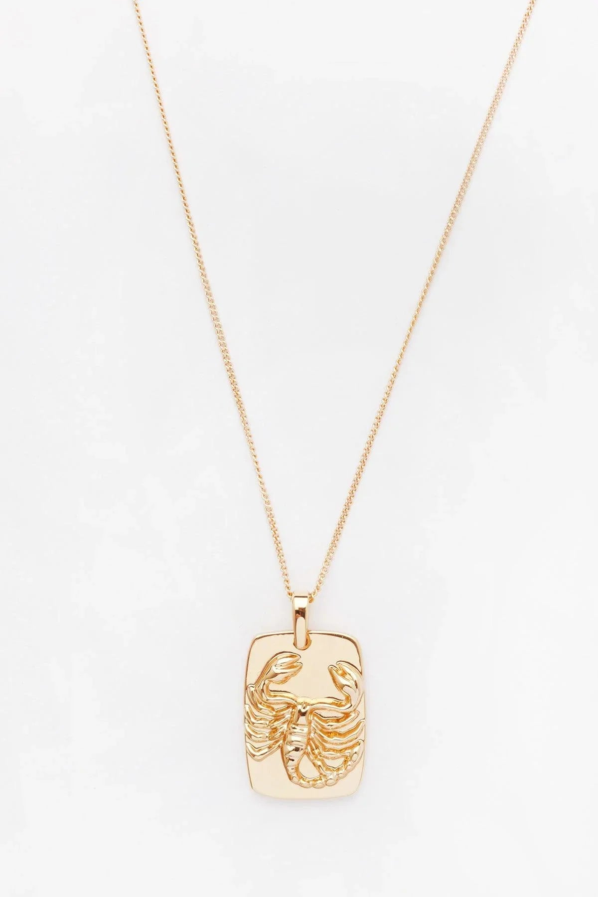 Zodiac Necklace Scorpio - Reliquia Jewellery