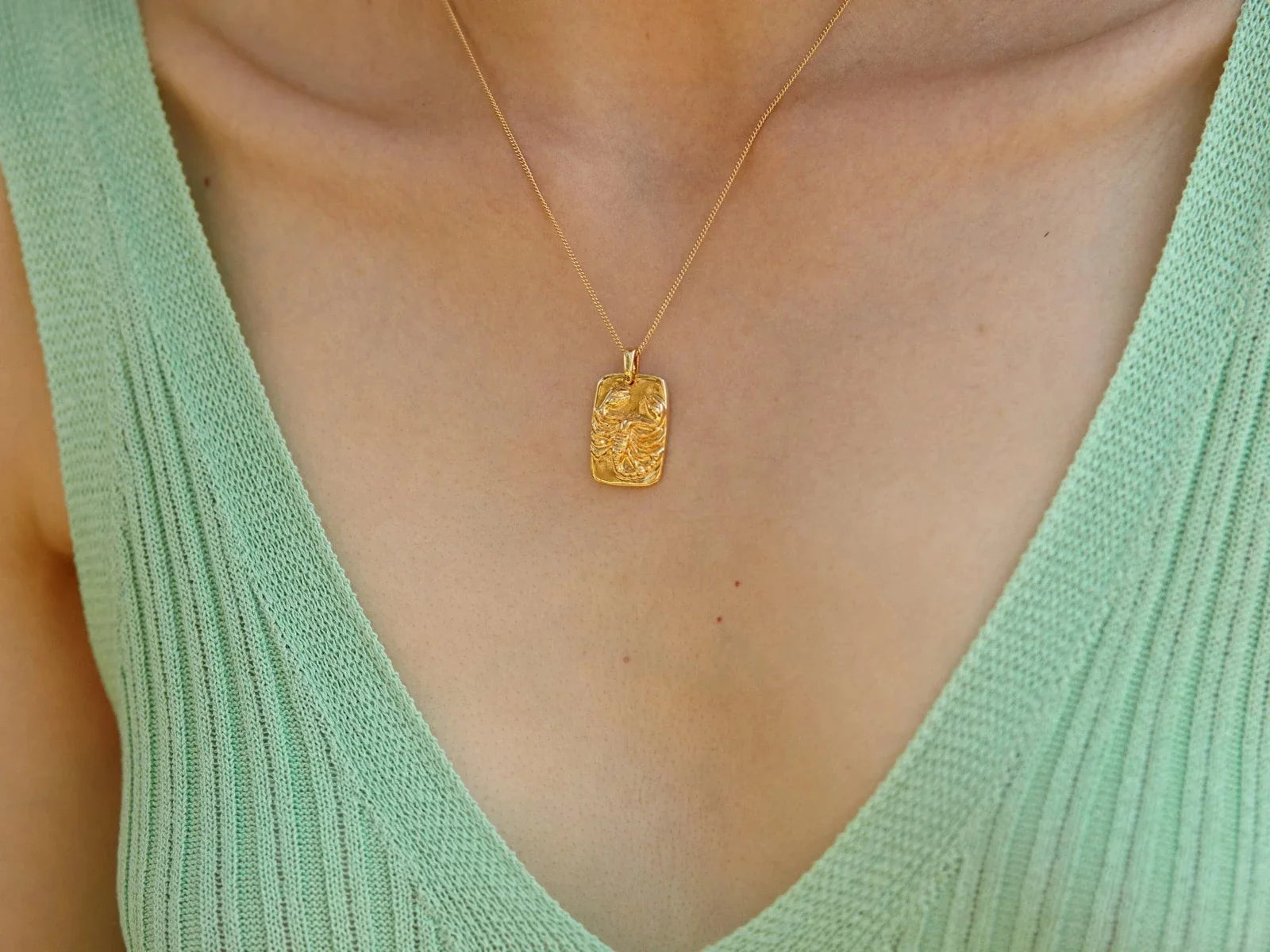 Zodiac Necklace Scorpio - Reliquia Jewellery